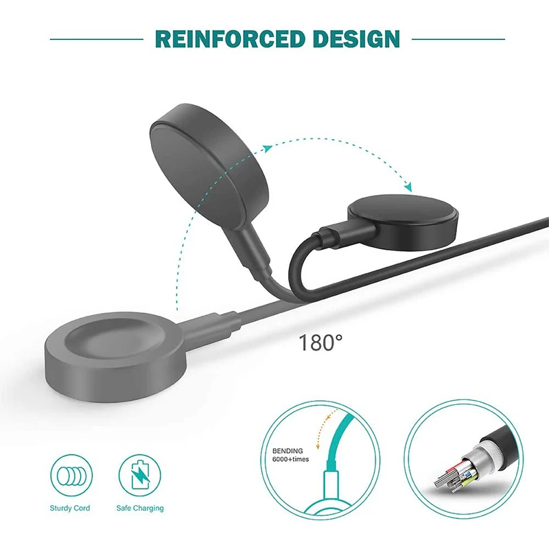 Magnetic Charger for Huawei Watch 5 4 3 GT5 GT4 GT3 GT2 PRO Wireless Fast Charging Cable