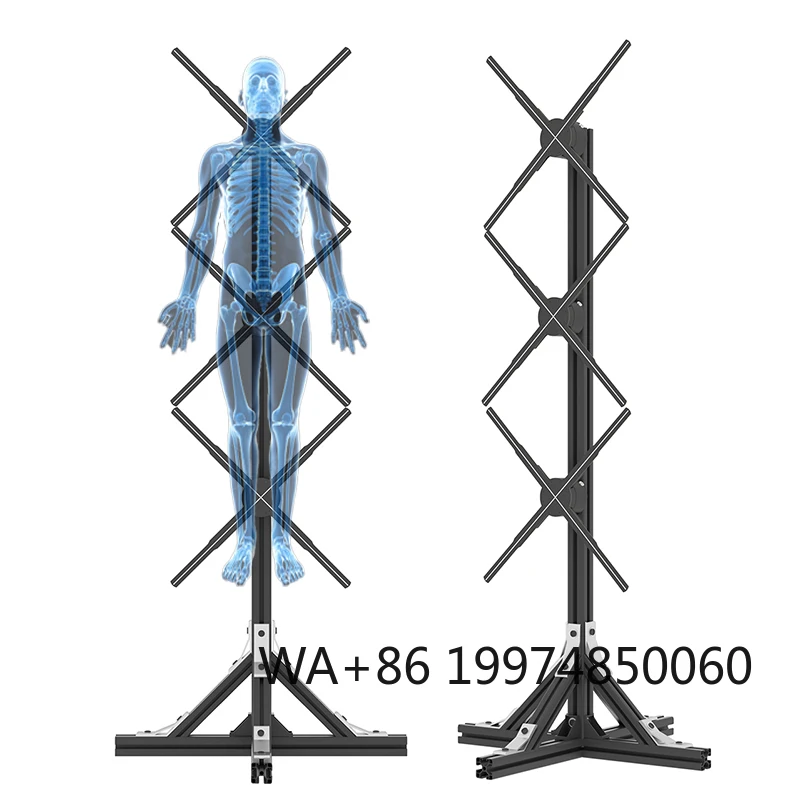 

Holograma Wifi App 1X3 62cm Christmas Hologram Display Fan Projector Hologram Fan 3D Hologram Projector