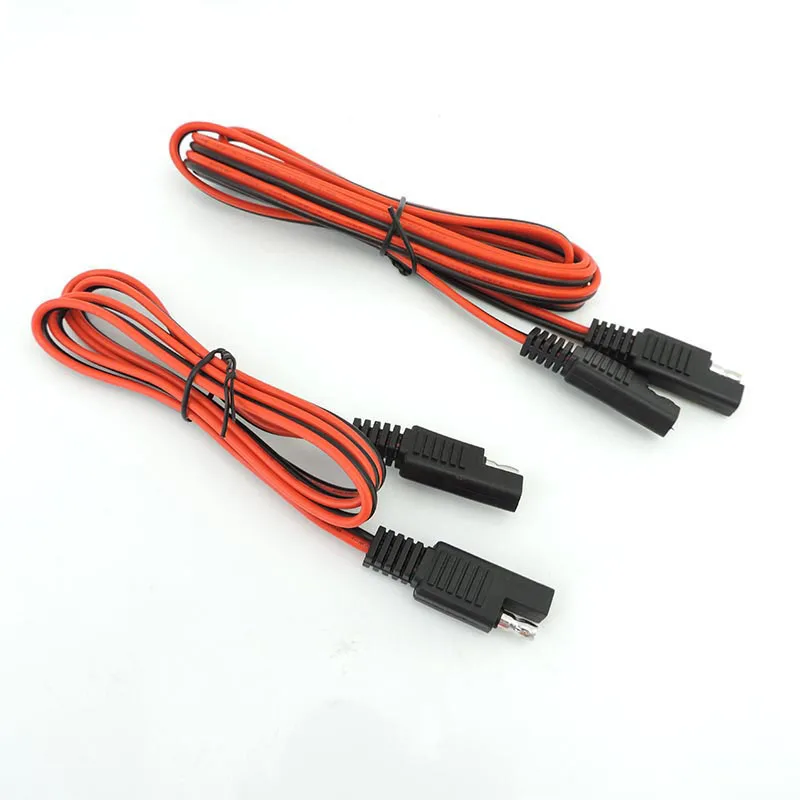 1M 2M 18awg 10A SAE zu SAE Power Automotive Verlängerung Kabel Stecker draht Schnell Trennen Für Auto batterie solar panel system c