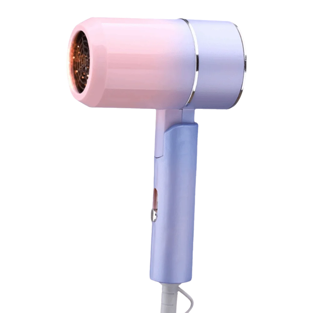 المهنية المحمولة مجفف الشعر ثرموستاتي التدفئة والتبريد الأيونات السالبة مجفف الشعر سريعة الجافة للطي مجفف شعر عنبر #5