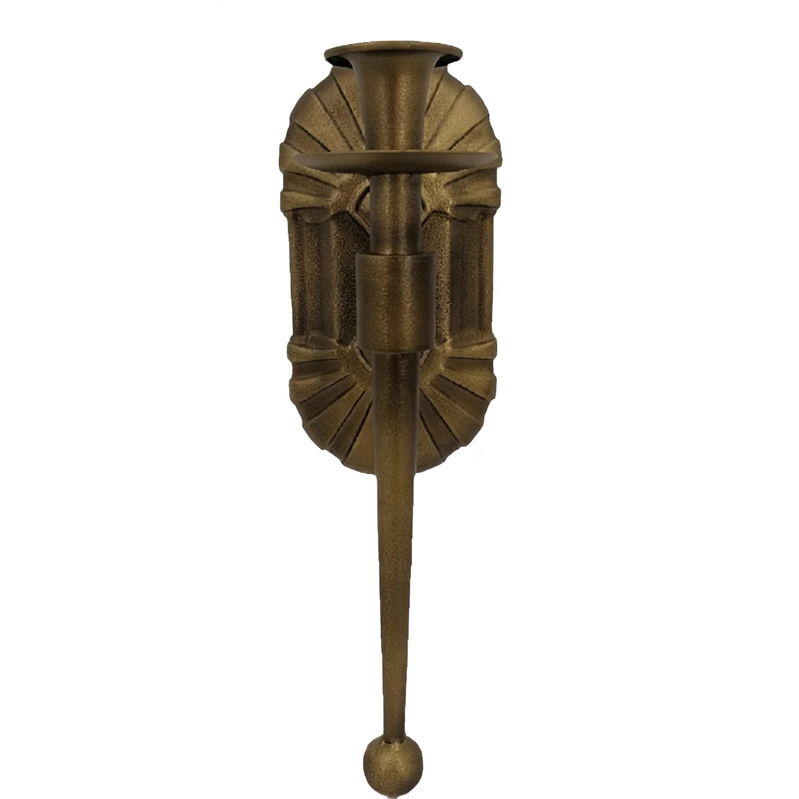 Iron Wall Decor Wall Mounted Candle Holder Iron Candle Sconce European Style Holder Copper