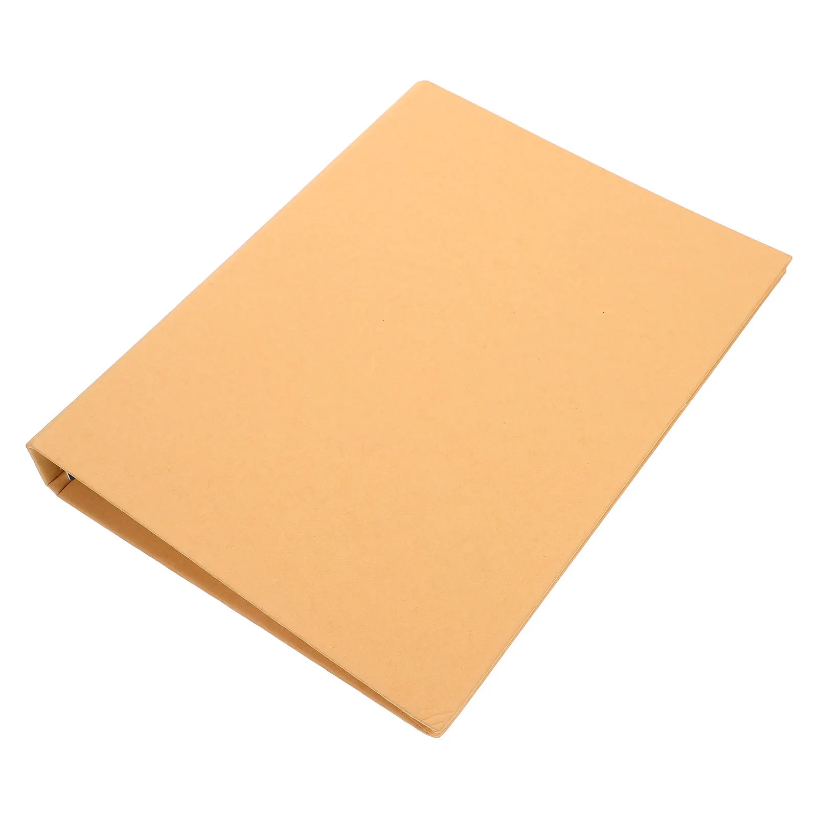 

Kraft Paper Binder Cover Reusable Loose Leaf Notebook Shell Sturdy Lightweight Portable for Diary Travel Journal Planner