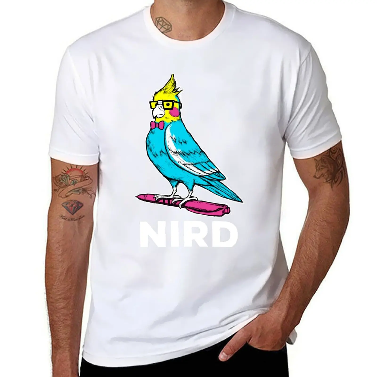 

NIRD T-Shirt anime tshirt t shirt man cotton T-Shirt