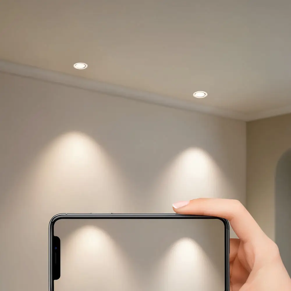 Energy Efficient LED Recessed Spot Light Aluminum Ceiling Downlamp For Home Decorative Lighting Modern Interior Fixture