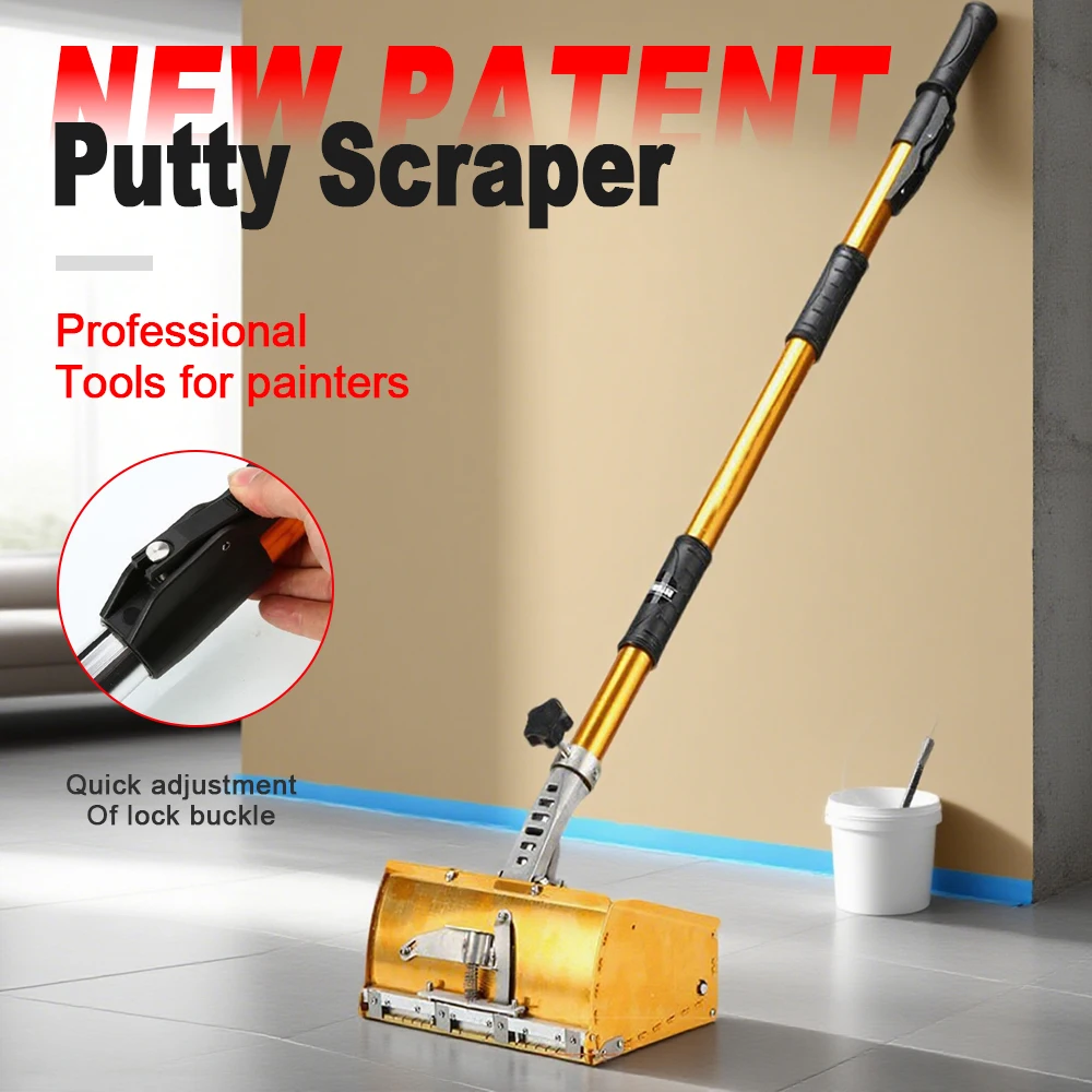 Handheld Wall Scraper Trowel Portable Plastering Knife Mud Putty Removal Tool for Construction And Renovation