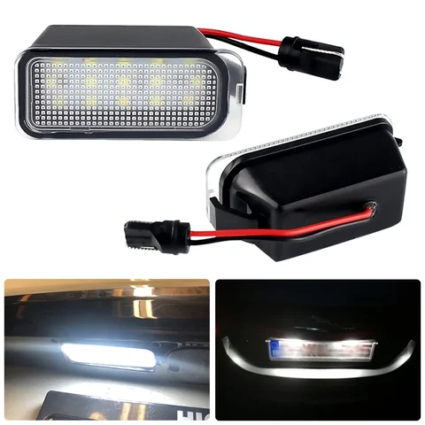 Светодиодный Фонарь Подсветки Номерного Знака 12В Из АБС-пластика Для Ford KUGA S-MAX MONDEO MK4 MK5 MK2 FIESTA 2008-2019 FOCUS