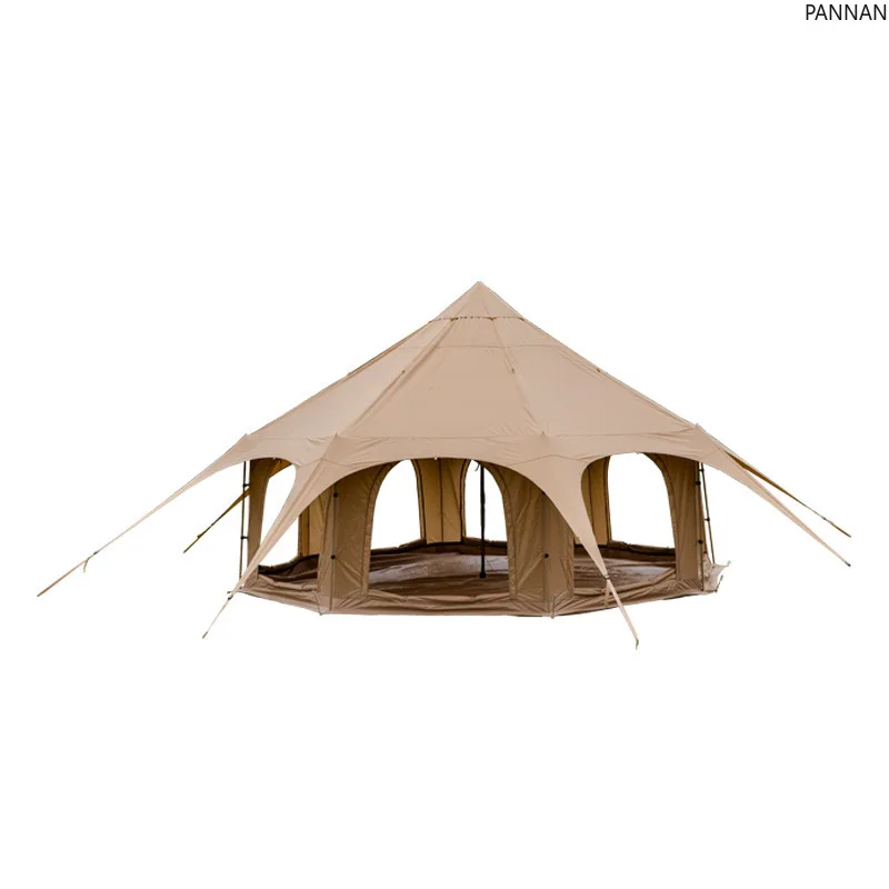 Outdoor camping weatherproof and rainproof thickened large space camp circus tent
