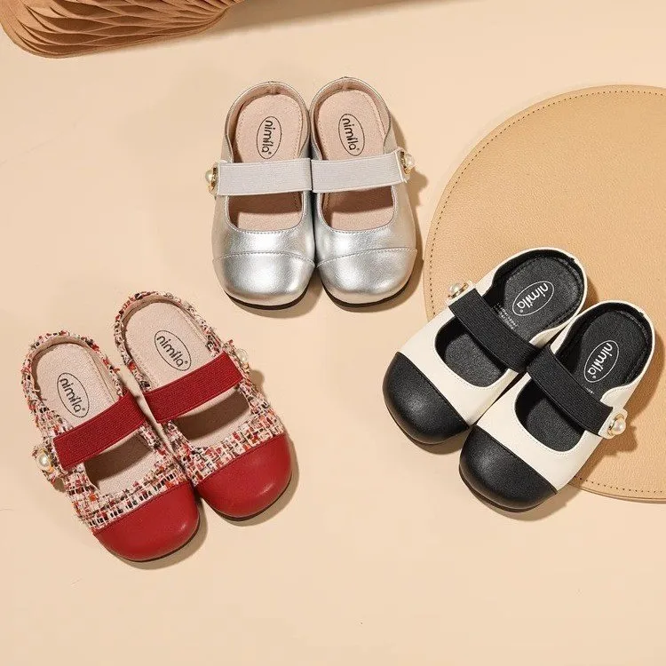Kids Casual Sandals for Girls 2025 Summer New Toddler Outdoor Slippers Colorful Options Lightweight Princess Barefoot Sandals
