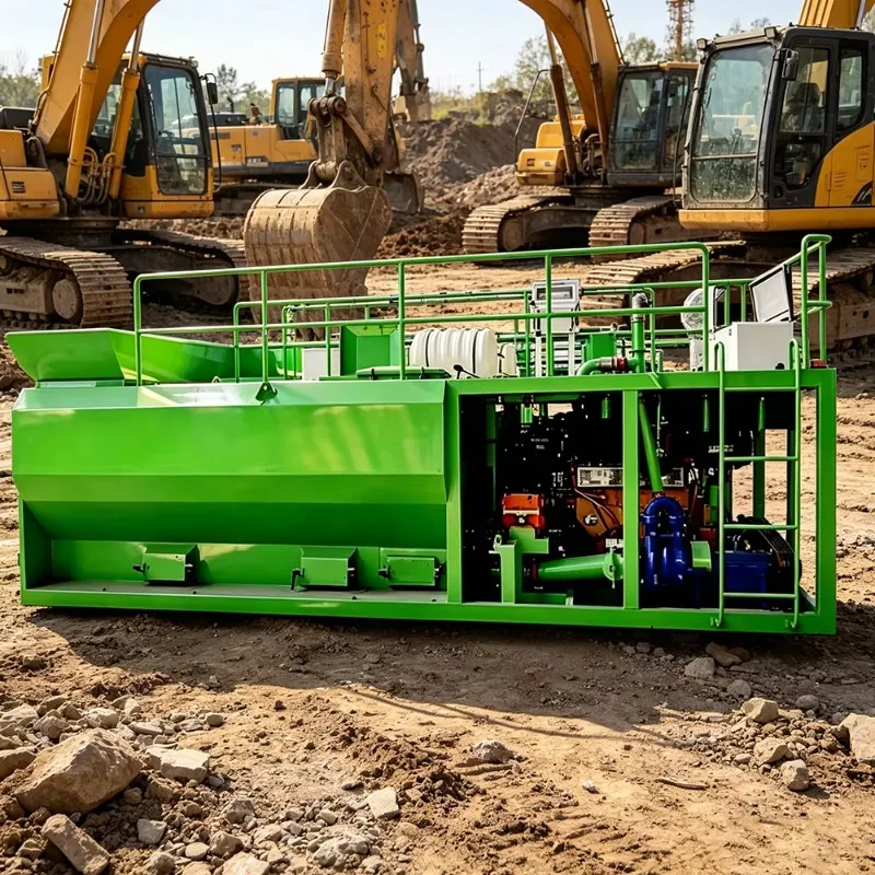 Diesel Engine Hydroseeding Equipment Hydroseeder Soil Sprayer 6000L for Ecological Restoration and Slope Protection Use
