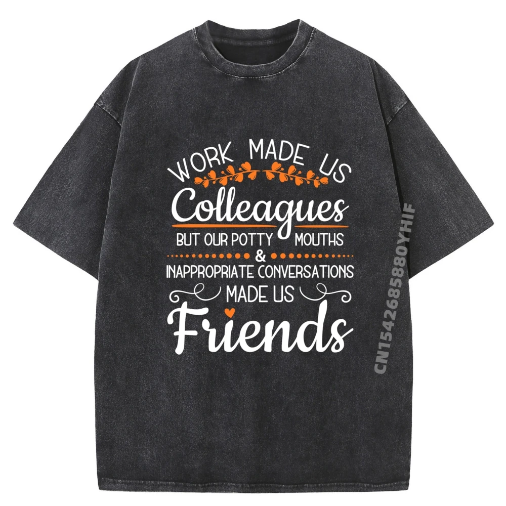 

Футболки «Обычная работа сделано Us Colleagues», мужские осенние топы, футболки с рисунком для мужчин, потертые футболки с принтом букв