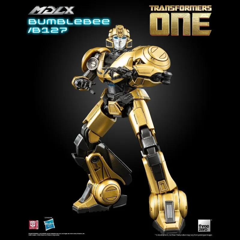 재고 있음 Threezero MDLX-class Transformers Yellow Bee B127 3Z08400W0 이동식 액션 피규어 컬렉션 선물