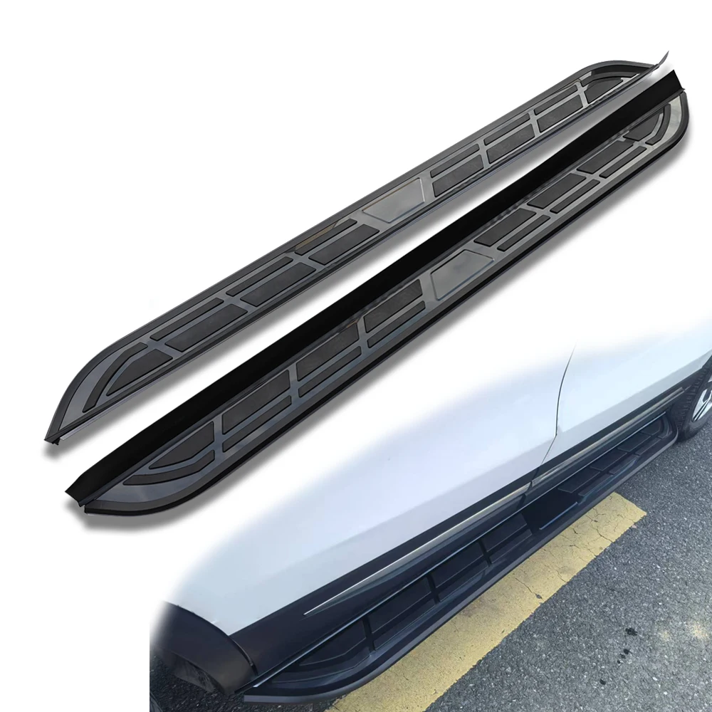 Side Step Running Board NerfBar Aluminium Pedal Accessories (with Brackets) 2pcs fit for Mitsubishi Outlander 2013-2020