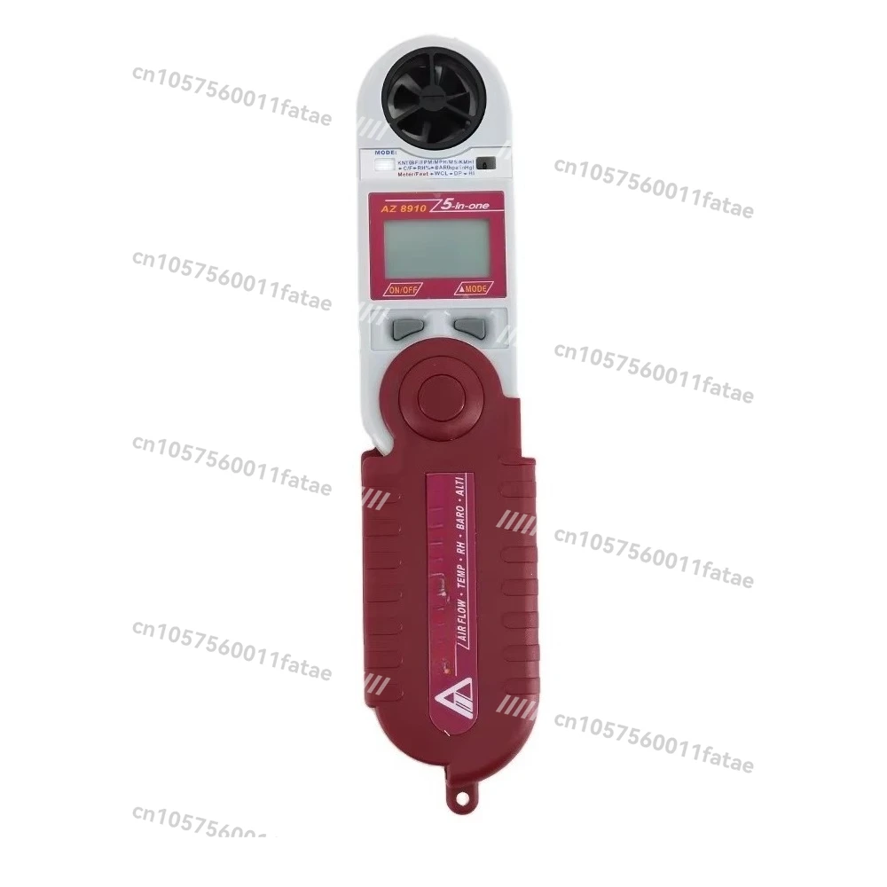 

AZ8910 Digital Multifunctional Pocket Air Pressure Anemometer Air Pressure Temperature and Humidity Analyzer