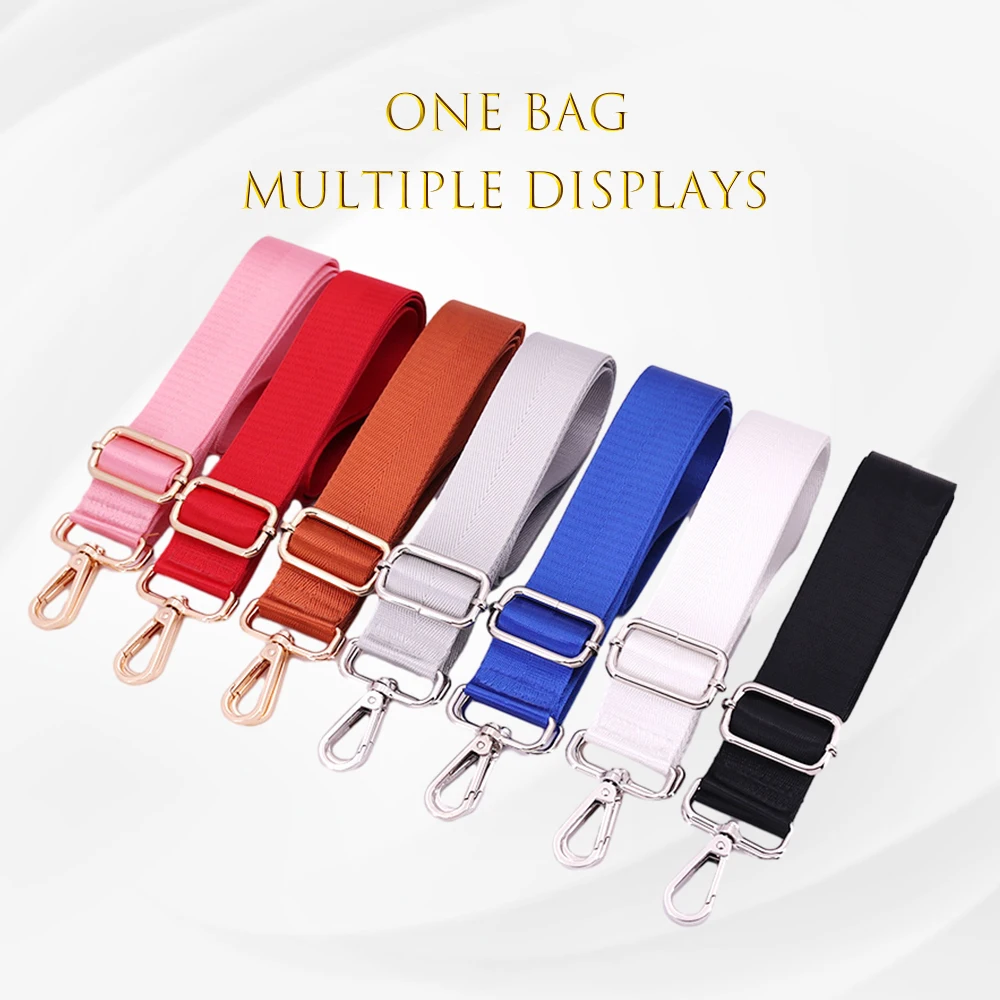 

Ремешок для женской сумки, модный сменный мессенджер из полиэстера, яркие аксессуары