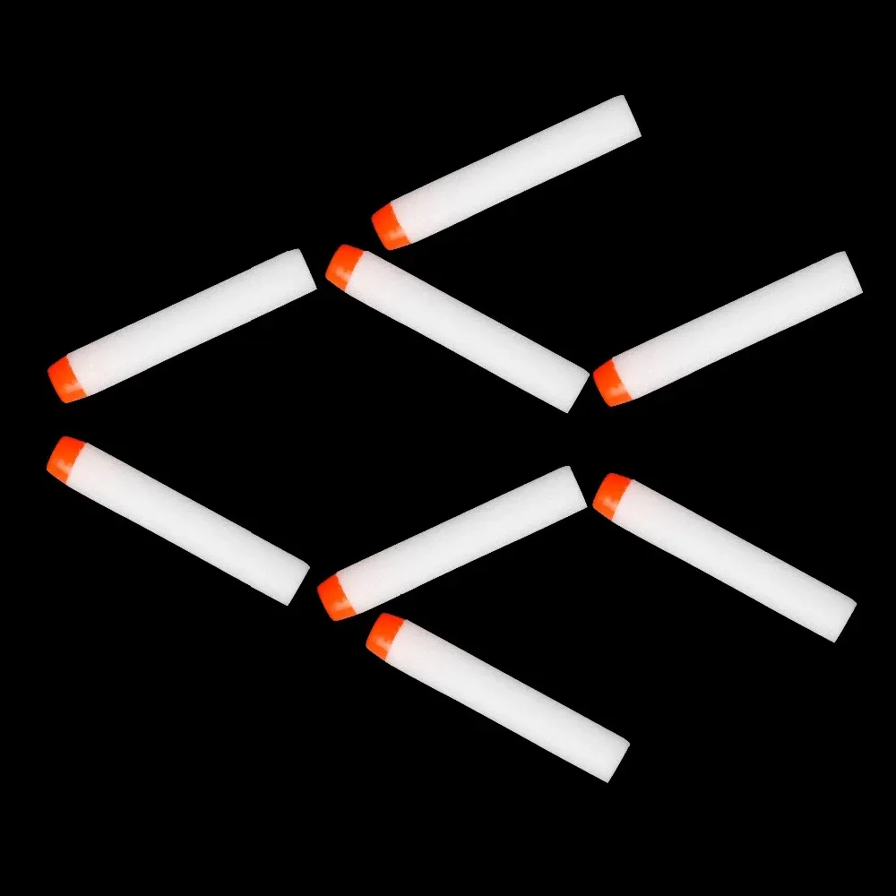 40個入り ナーフ用 発光ソフト中空ヘッドダーツ 7.2cm リフィルダーツ おもちゃ銃弾 ナーフシリーズブラスター用 クリスマス