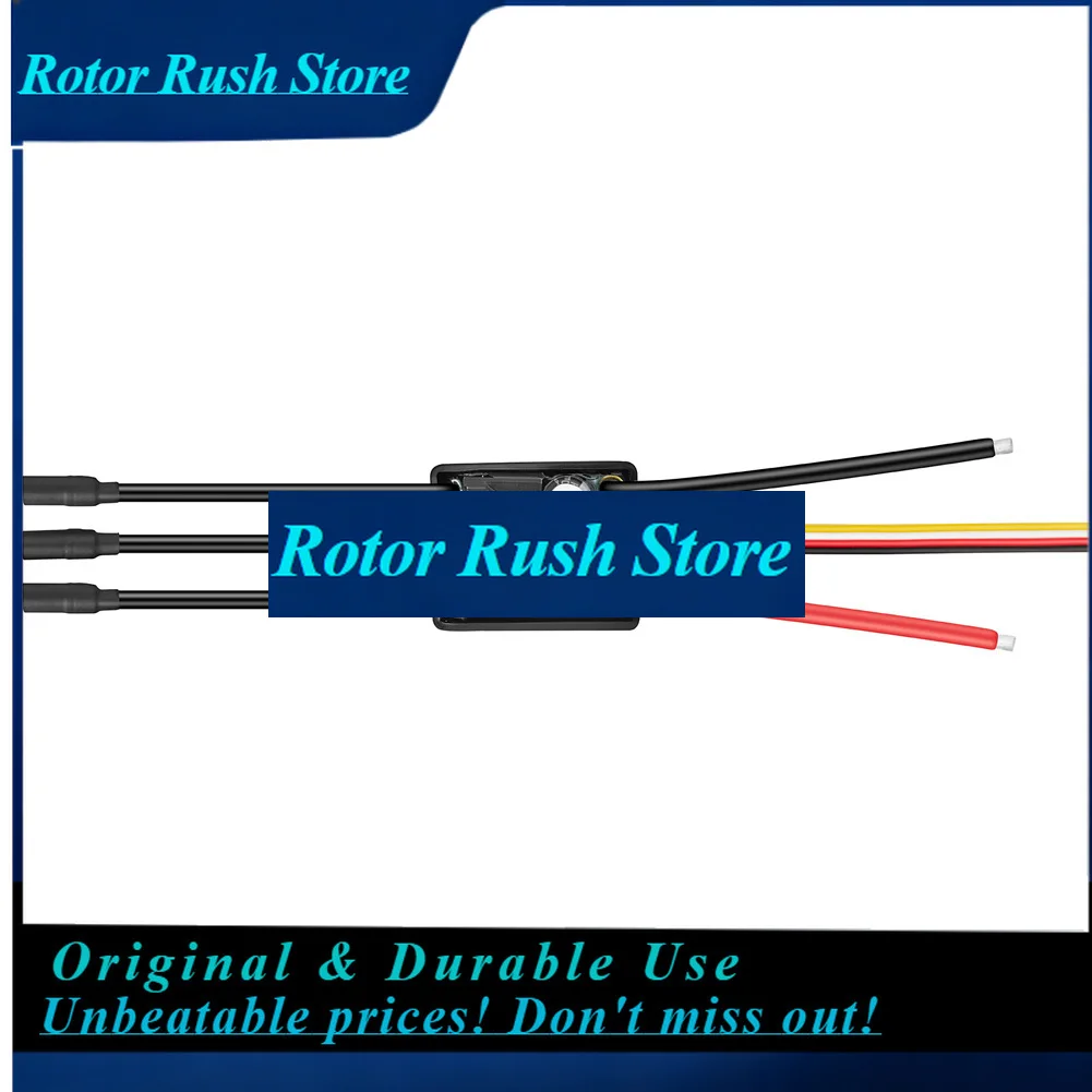 RoRuSHOBBYWING Seaking Brushless ESC Boat Sensorless ESC 30A 60A 90A 120A 160A V4 Series IP67 Waterpoof Built-in BEC For RC Boat