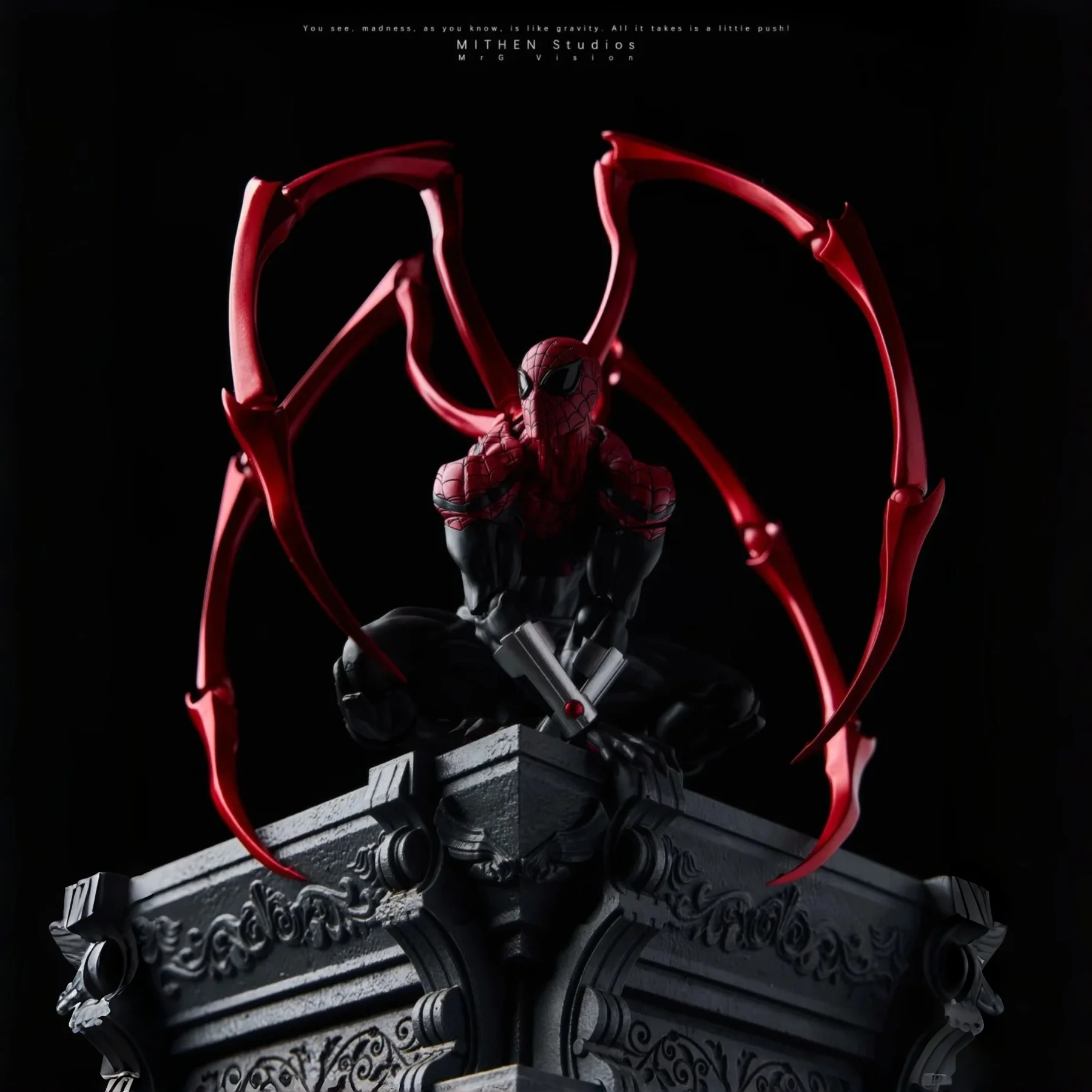 

Коллекционная фигурка Человека-паука Superior от Messtoys: модель-статуэтка, подарок для фанатов