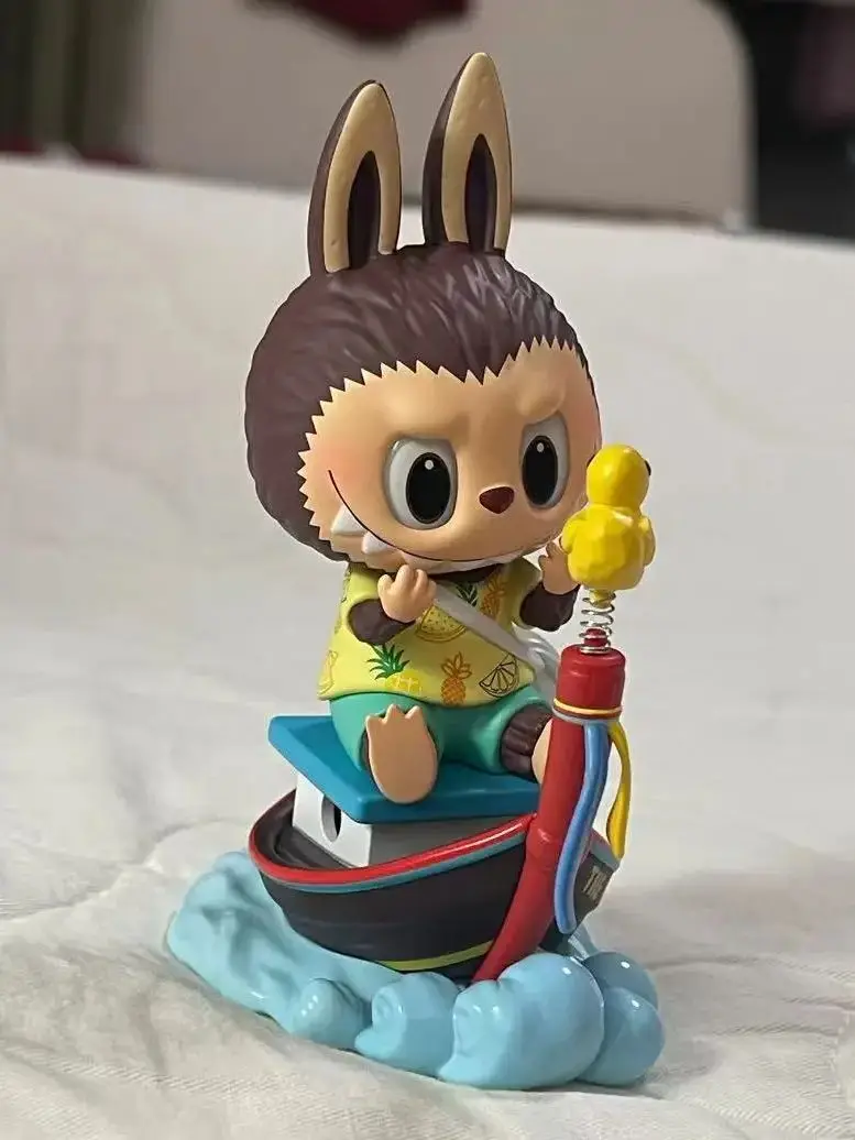 

POP MART Labubu Long-Tail Boat Figure Thailand Exclusive Series action figure Toy Doll for Desktop Collection Toy Gift