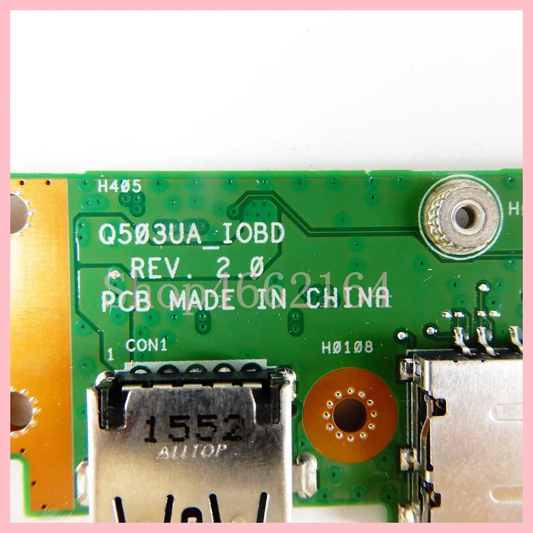 Q503UA  IO BOARD REV 2.0 For Asus Lptop Q503 Q503U Q503UA USB BOARD IO board Tested Well