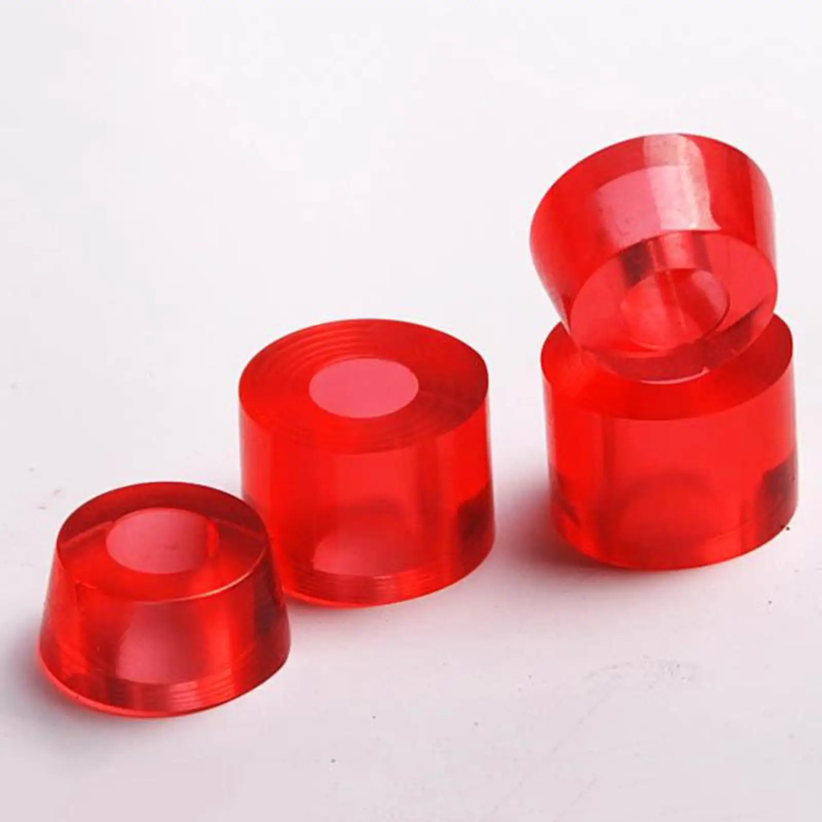 Kit de Bujes de PU para Amortiguación de Skateboard, Set de Reconstrucción de Ejes de Skateboard, Accesorios Universales para Longboard
