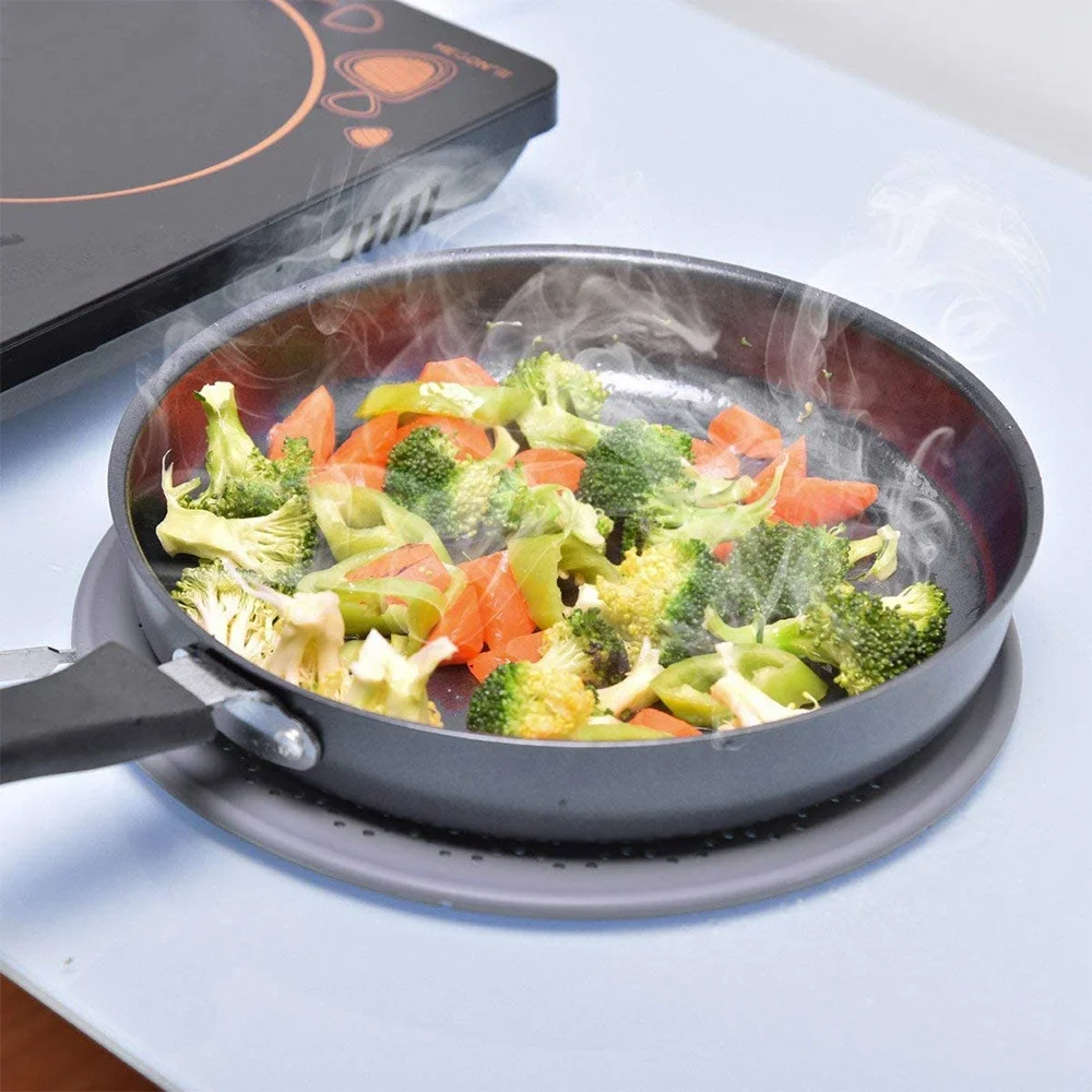 CMHI-Silicone Splatter Screen,Grease Splatter Guard With Folding Handle,For Cooking Splatter Guards&Fry Pan,13 Inch
