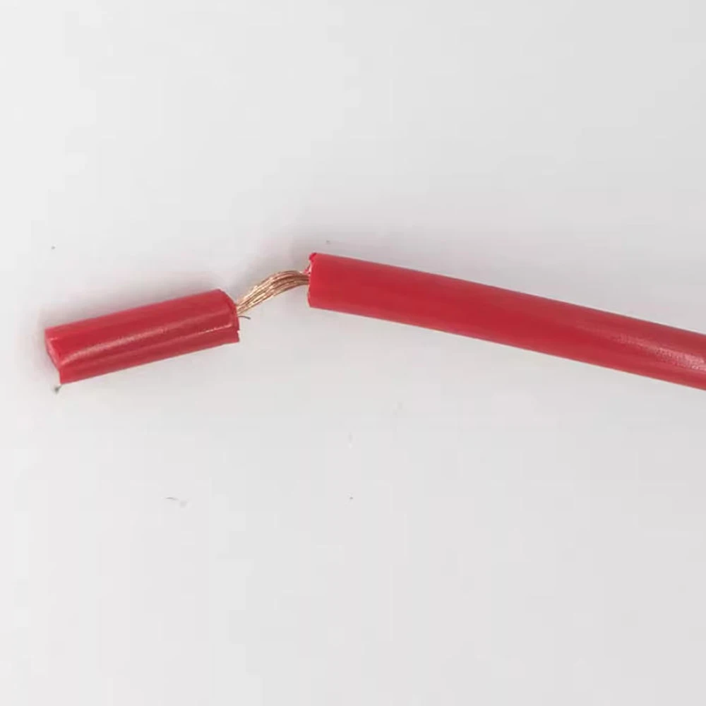 

Pure Copper Spring Wire Single Core DIY PU Spiral Power Connection Cable Designed for Voltage Tester with Red Yellow Spring Wire