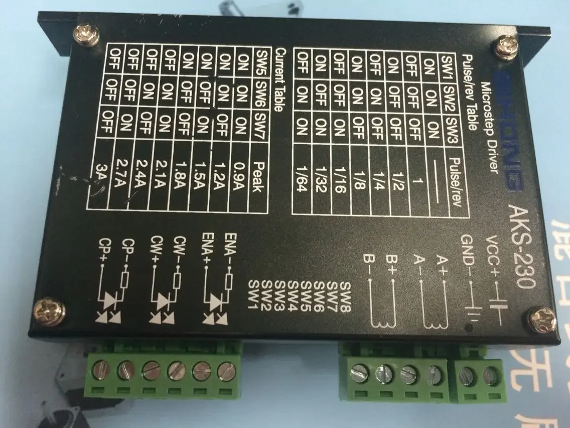 AKS-230 Two-phase High-performance Stepper Motor Drive 42/57 Stepper Motor Brand New Genuine Product