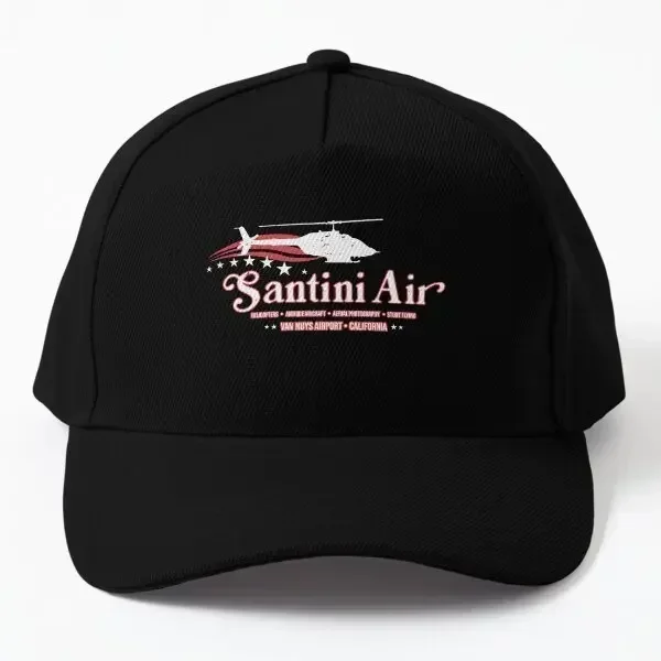 Boné de beisebol Santini Air estampado Czapka casual esportivo preto primavera     Hip Hop Cor Sólida Verão Peixe Snapback Mulheres Bonnet