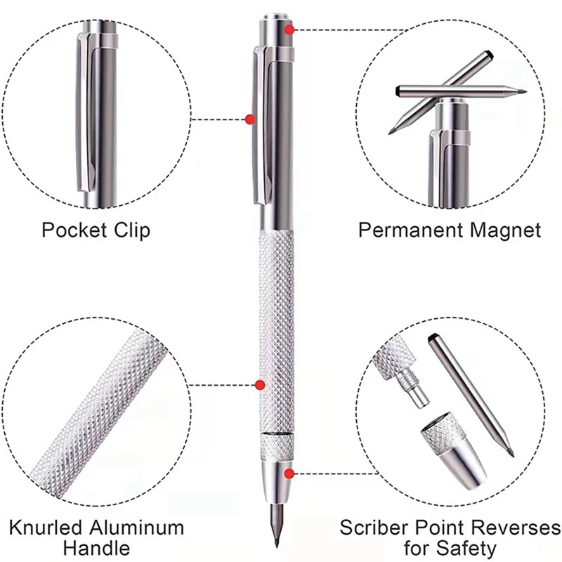 Diamond Scribing Pen Tungsten Carbide Tip Engraving Pen For Glass Ceramic Metal Marking