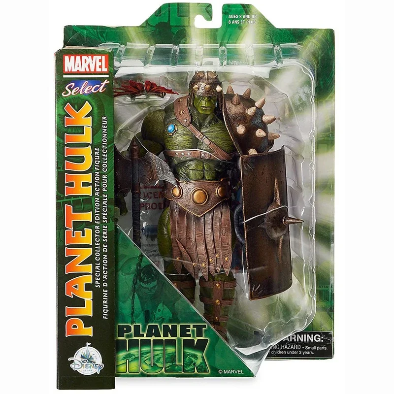 Marvel Original Diamond Select Toys Plant Hulk 10 Inches Anime Action Figure Statue Model Adult Kids Toy Gifts Trendy Toys