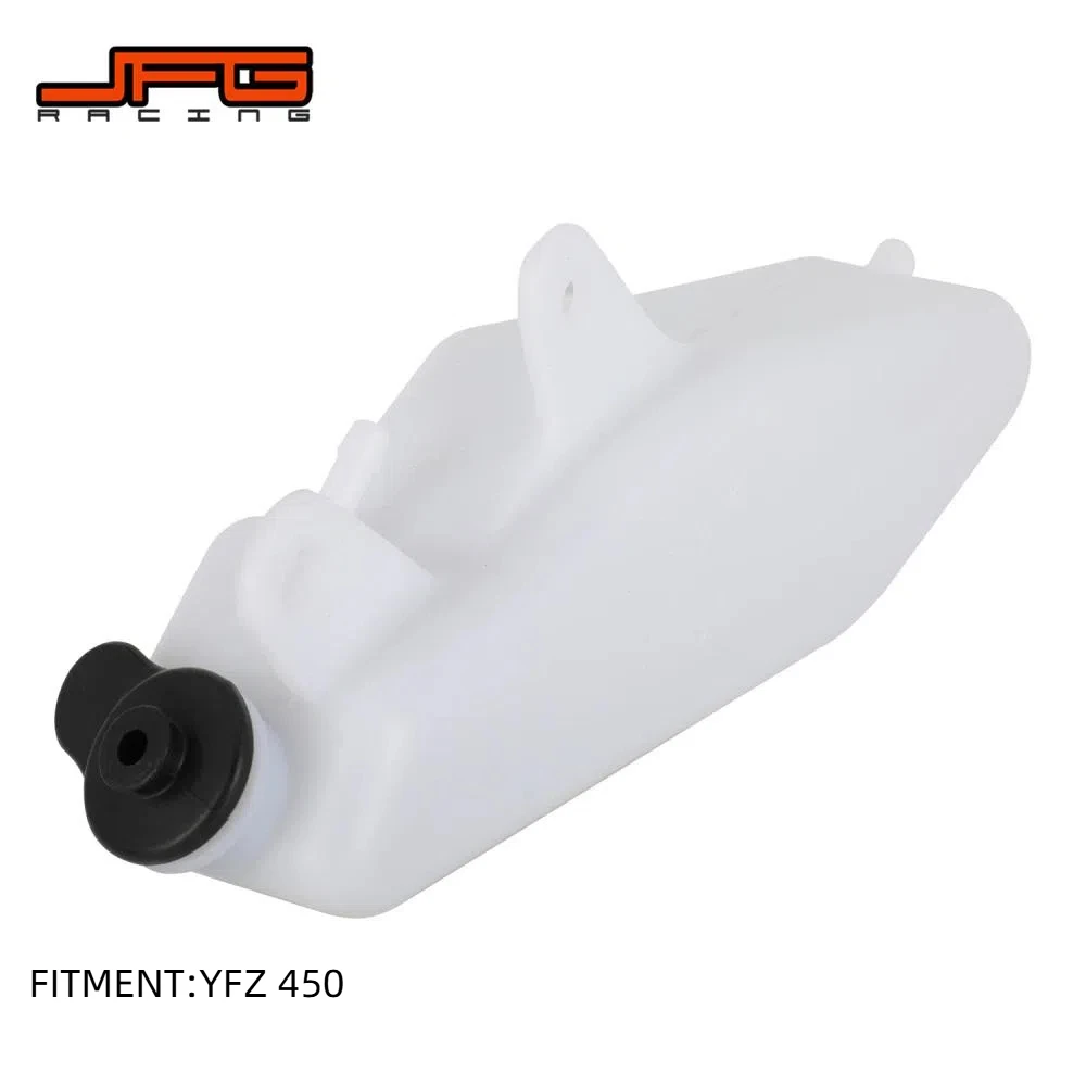 Plastic Motorcycle Engine Water Tank Overflow Bottle Kettle For Yamaha YFZ450 YFZ450V 2006 ATV Motorcycles Accessories JFG