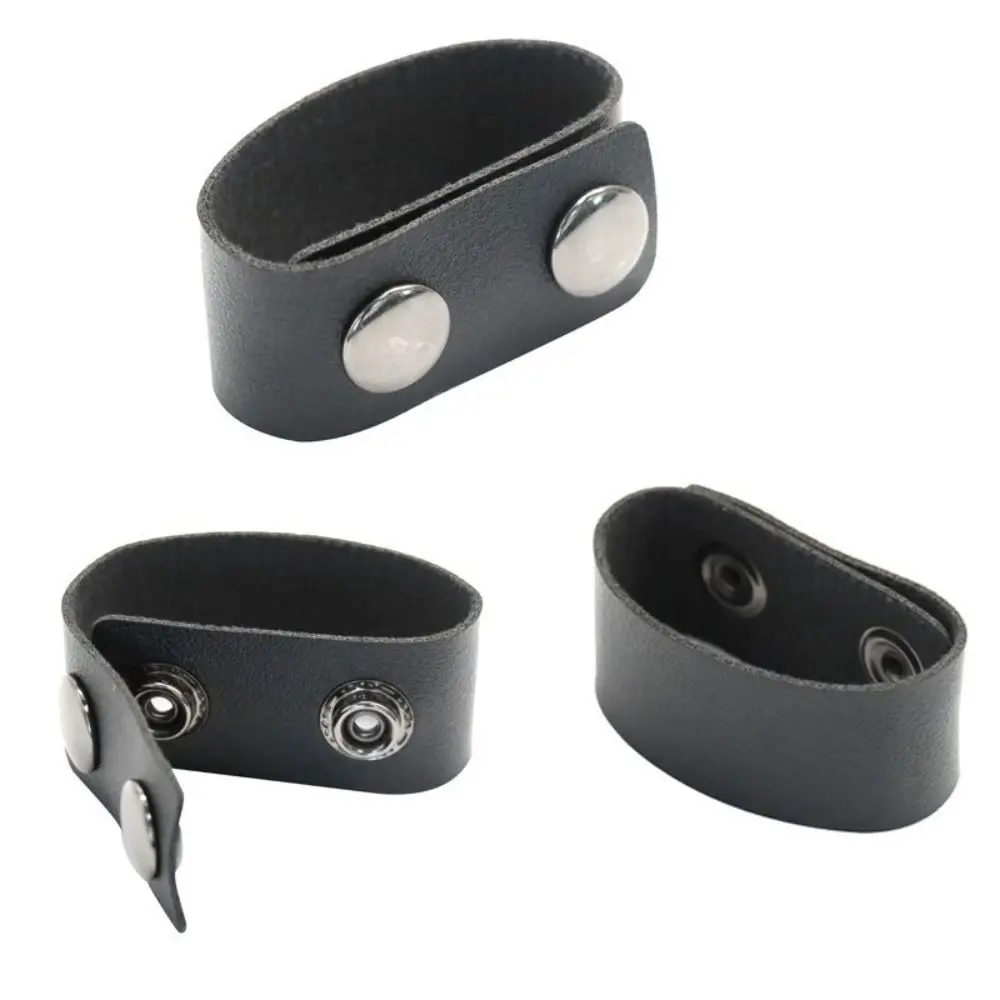 

4 шт. портативный ремень из искусственной кожи, защелки, сверхмощная черная пряжка, кольцо, застежка, фиксированная пряжка, петля для улицы