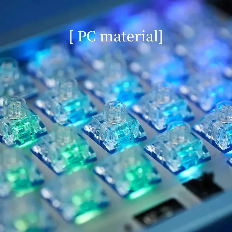 Kailh Deep Sea Whale Silent Switches Lonely Island Keyboard Switch Pro Linear Tactile 60g 45g RGB Mechanical Keyboard Switches