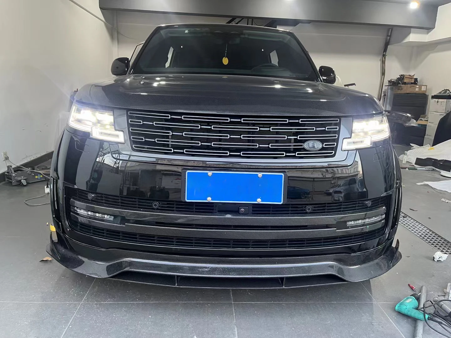 Full Custom Build With Old-to-new Body Kit ConversionCarbon Fiber Body Kit For Range Vogue 2023 Upgrade MSY Hood Side Skirts W