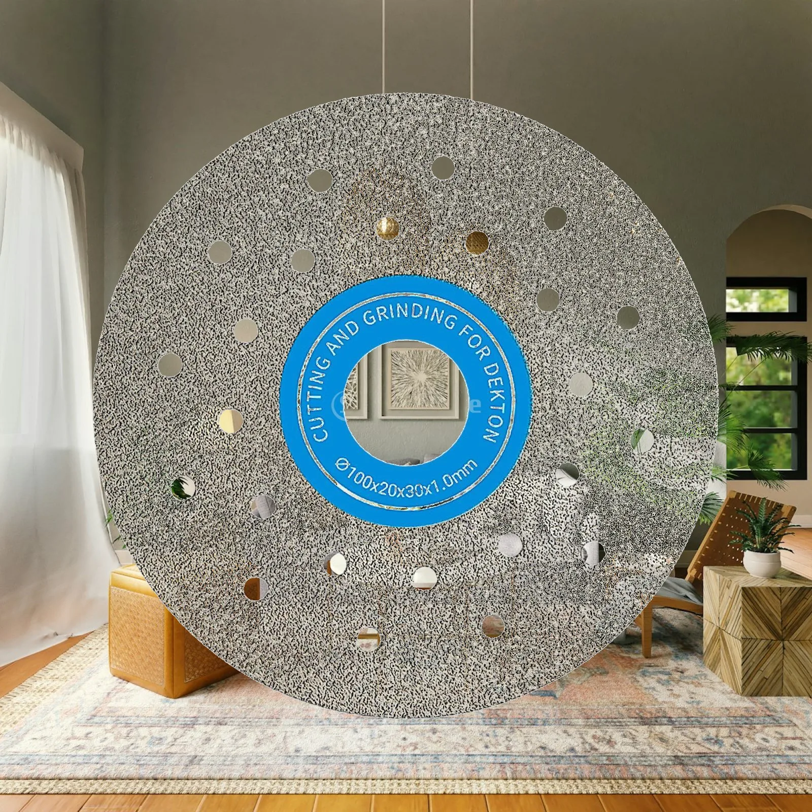 Multifunctional Angle Grinder Cutting Disc Diamond Chamfering Grinding Wheel Accessory for Tile Marble Ceramic Efficient Work