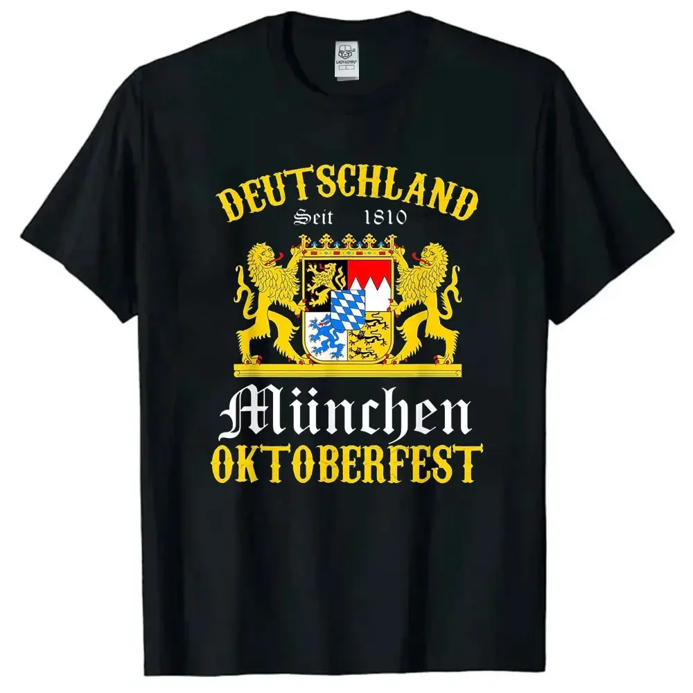 Oktoberfest Deutschland German Beer Festival Men High Quality T-Shirt Size XS-3XL Summer Fashion O-neck Men Clothing Tee Tops