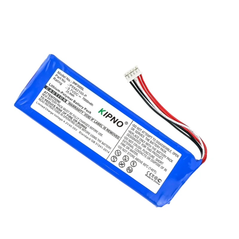KIPNO 7000mAh Speaker Battery P5542100-P for JBL 2017DJ1714, APJBLPUESE3, Pulse 3