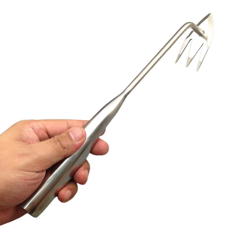 أداة إزالة الأعشاب الضارة متعددة الوظائف، أدوات إزالة الأعشاب الضارة من الفولاذ المقاوم للصدأ لتخفيف مجرفة التربة