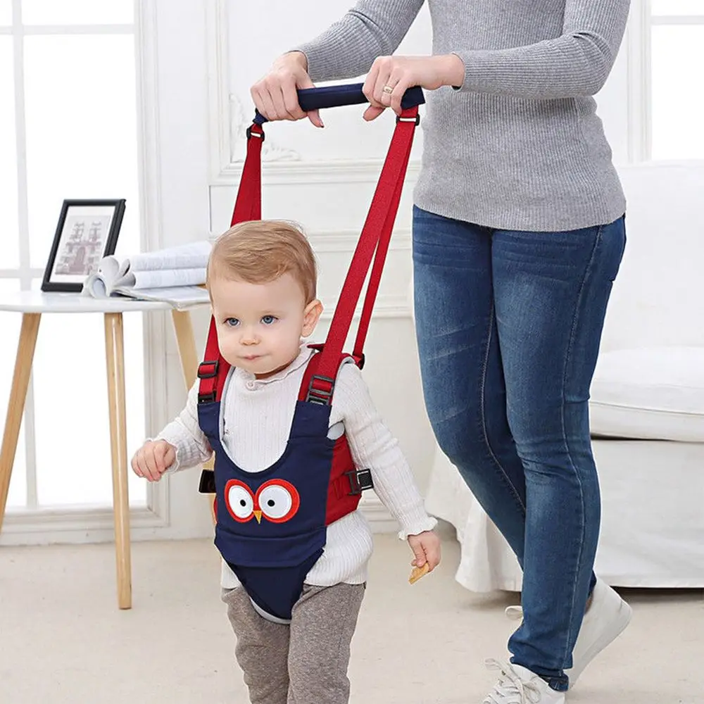 

Safety Infant Walker Harness Handheld Breathable Learning Walk Support Assist Trainer Long Adjustable Toddler Assistant Belt