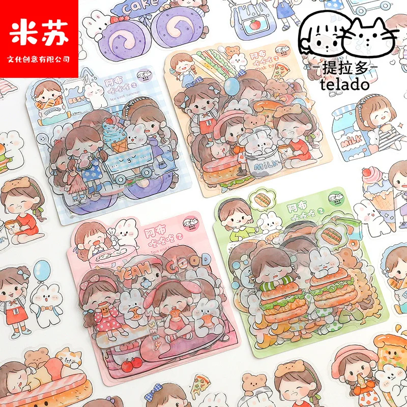 Waterdichte Leuke Hand Account Stickers Kawaii Koreaanse Planner Stickers