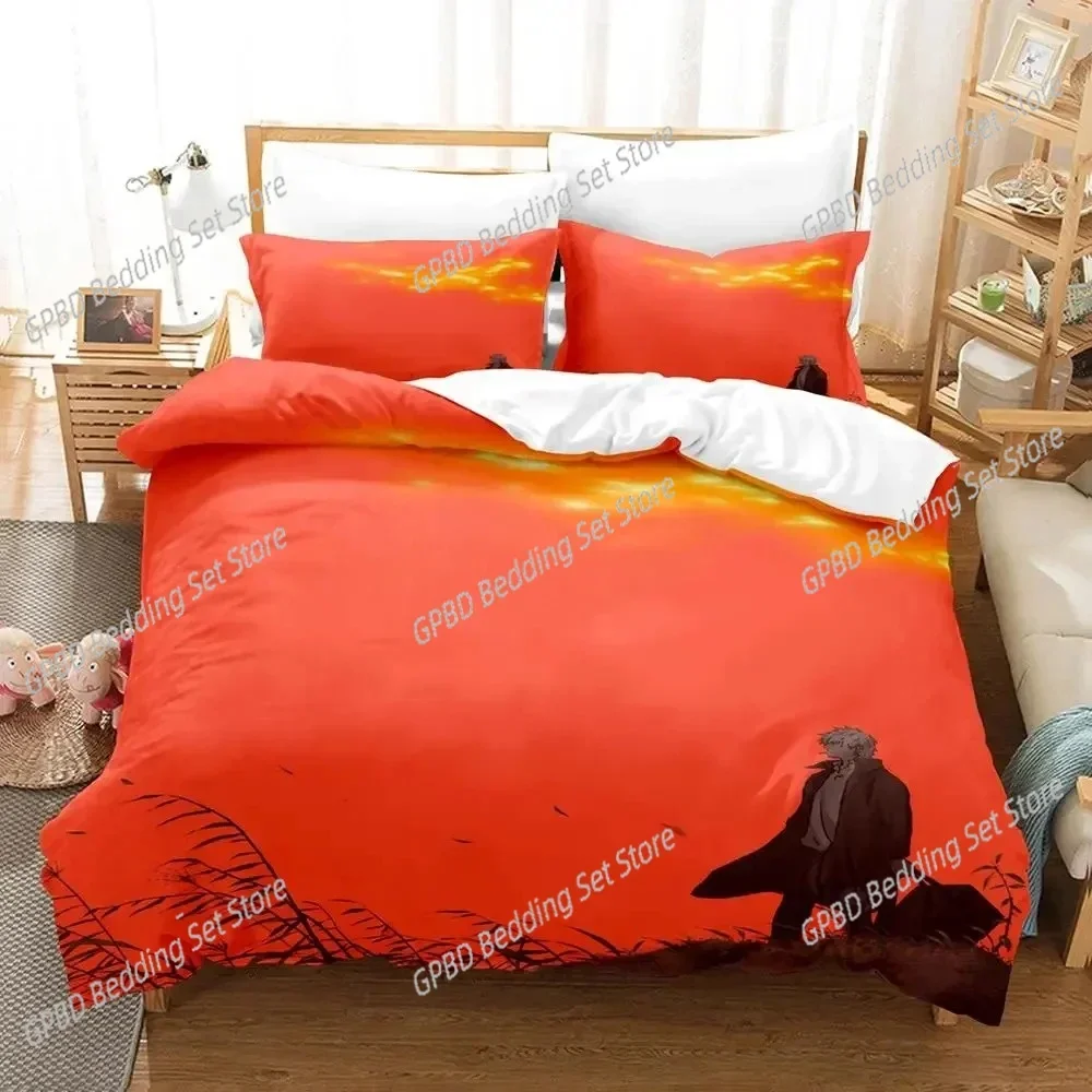 Anime Mushishi Ginko 3D NEW Duvet Cover Pillowcase Bedding Set Adult Boy Girl Bedroom Decoration Children Single Double Large view 2