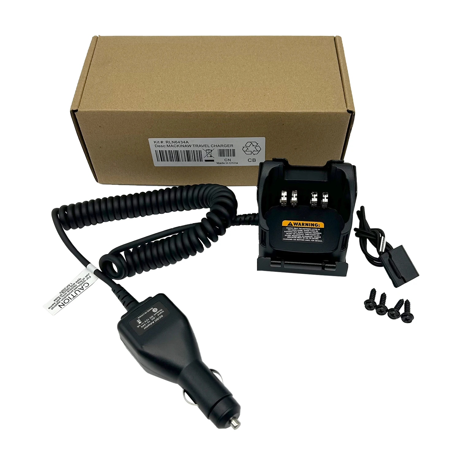 

RLN6434 12V DC Vehicle Travel Car Charger Set For APX6000 APX7000 APX8000 SRX2200 APX7000XE Two Way Radios