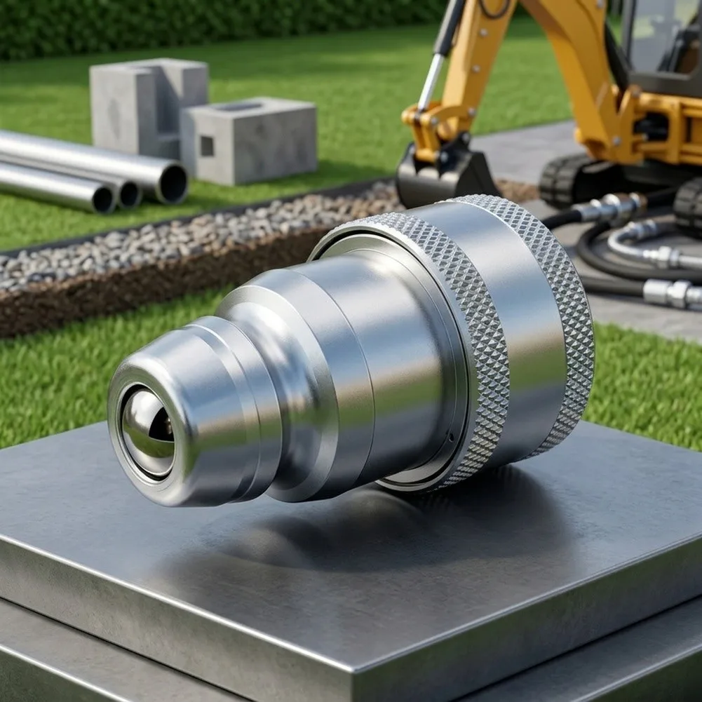 Hydraulic Adapter 4060-4MB for Pioneer 8010-4 8010-15 Male Couplers to For ISO 5675 Fittings on Construction and Farm Gear