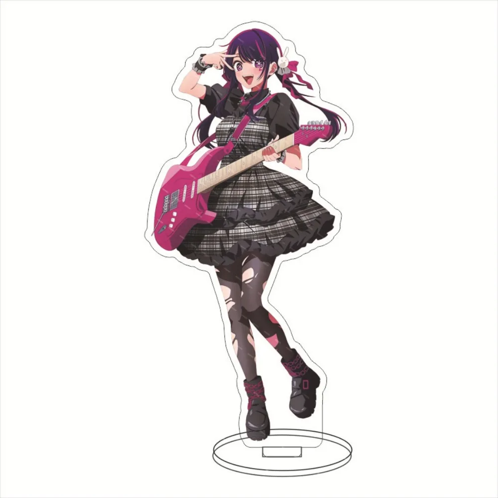 Anime child I pushed Acrylic Stand Gorou Akuamarin Hoshino Ai Rubii Sarina Standing Model Plate Desk Display Music Ornament