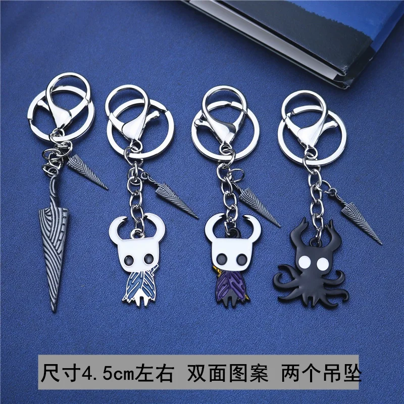 In Stock Hollowknight 2 Silk Song Surrounding Wasp Women Keychain Bone Nail Sword Pendant Gift