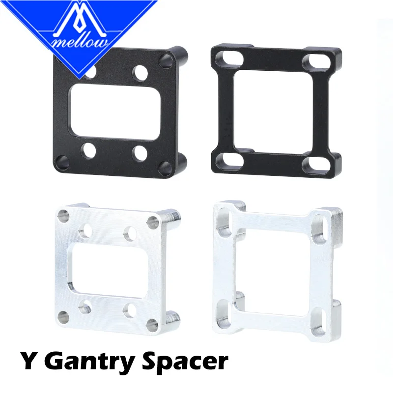 Mellow 2Pcs Lightweight High-Precision CNC VzBoT Aluminum Y Gantry Spacer for Ultra-Fast 3D Printer VzBoT MGN12/12H/9C