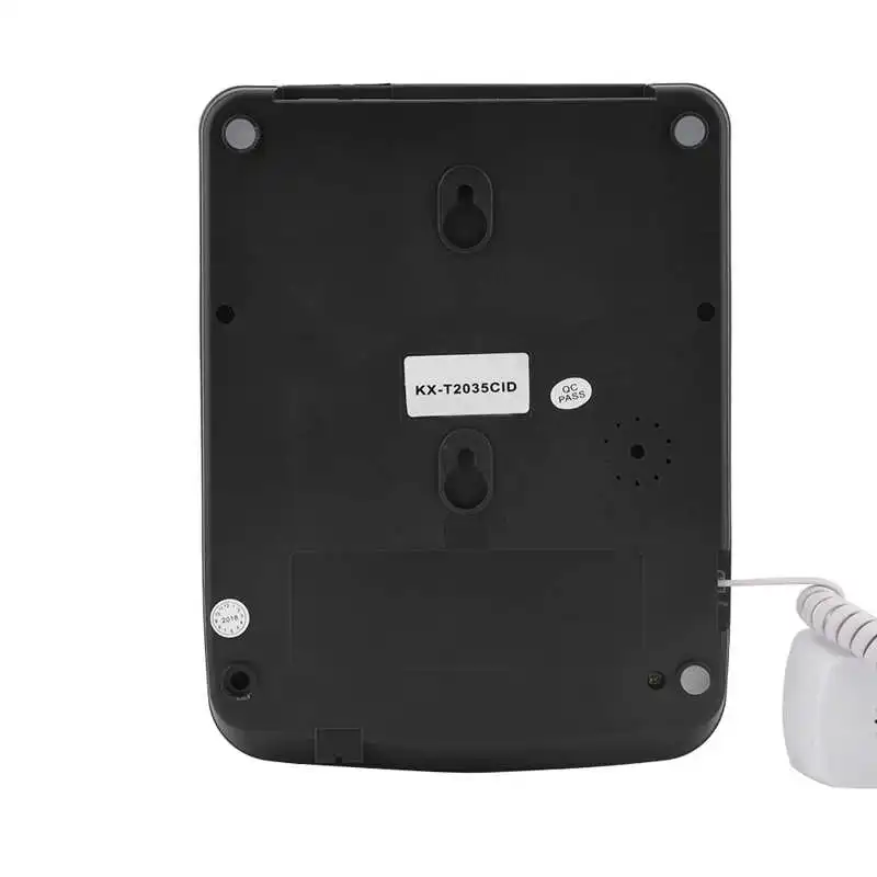 سطح المكتب ثابت حبالي الهاتف مع مكبر الصوت سرعة الاتصال الهاتفي الهاتف الثابت المنزل مع عرض معرف المتصل للمنزل مكتب الهاتف