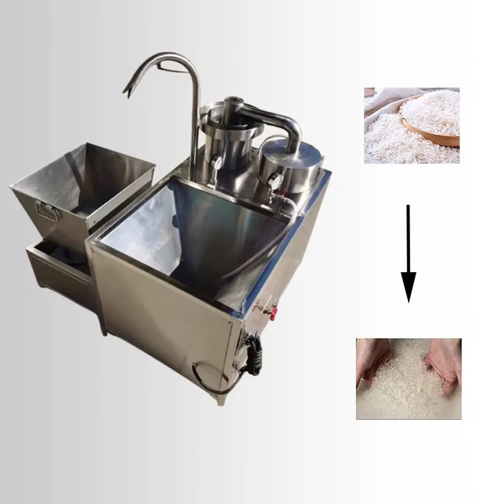 Multi Functional Intelligent Rice Washing Machine for Restaurant High-Efficiency Automatic Rice Cleaner Kitchen Tool