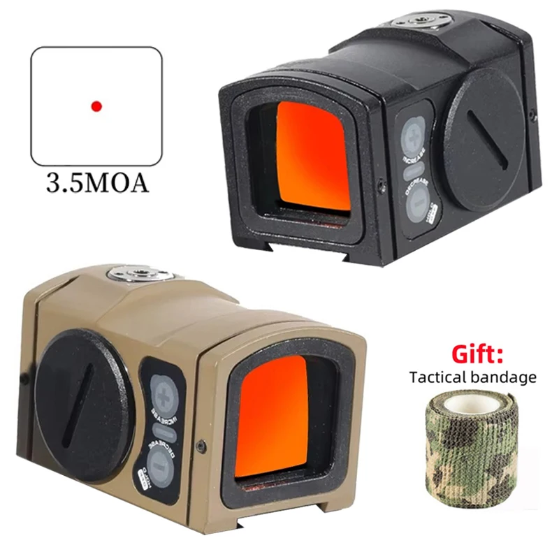 

P-2 Red Dot Sight Tactical Reflex Rifle Scope P2 3.5 MOA 1.54 Mount Hunting Optics for Pistol Glock Airsoft Collimator