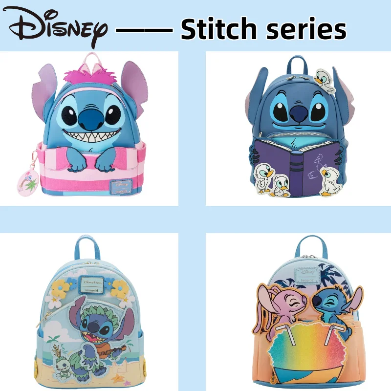 

Disney X Loungefly Stitch Series Cute Fashion Backpack & Crossbody Bag Fashion Gift For Disney Fans & Daily Use